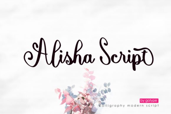 Alishan Script: Elegant Handwritten Font