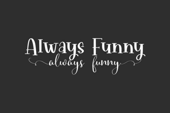 Always Funny Duo Font Review