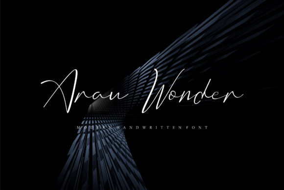 Arau Wonder: A Stylish Script Font for Business