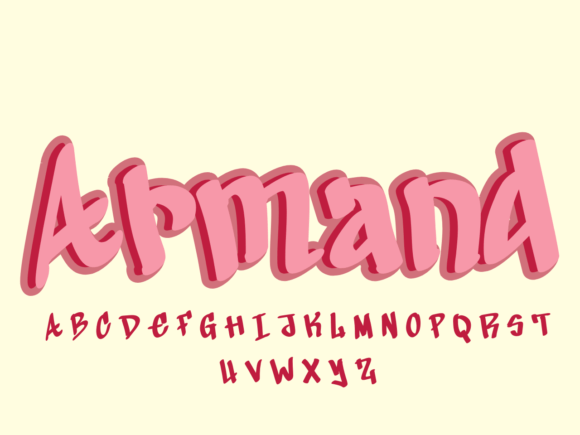 Armand: A Handwritten Font for Creative Campaigns