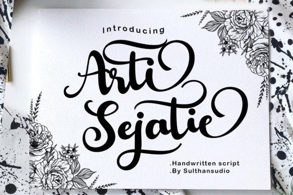 Arti Sejati Font for Web Design