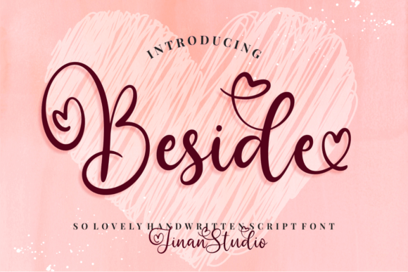 Beside Script: A Font for Elegant Branding