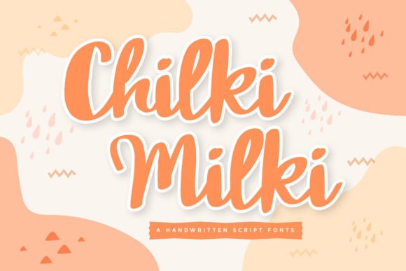 Chilki Milki Font for Creative Projects
