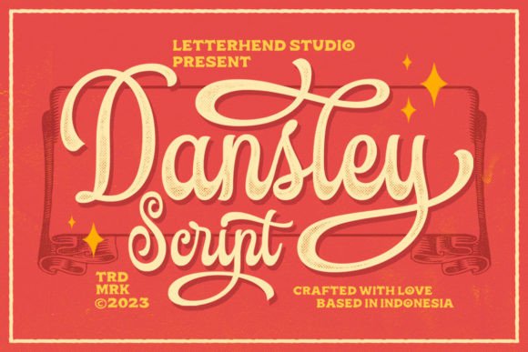 Dansley Script: A Vintage Font for Business Branding