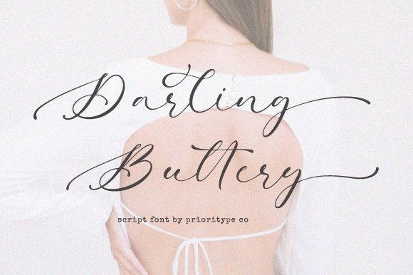 Darling Buttery: A Script Font for Real Projects