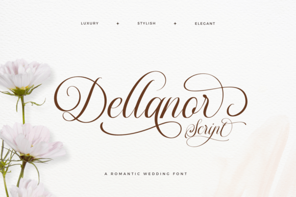 Dellanor Script: A Luxurious Font for Web Design