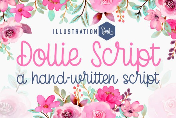 Dollie Script Font for Creative Publishing