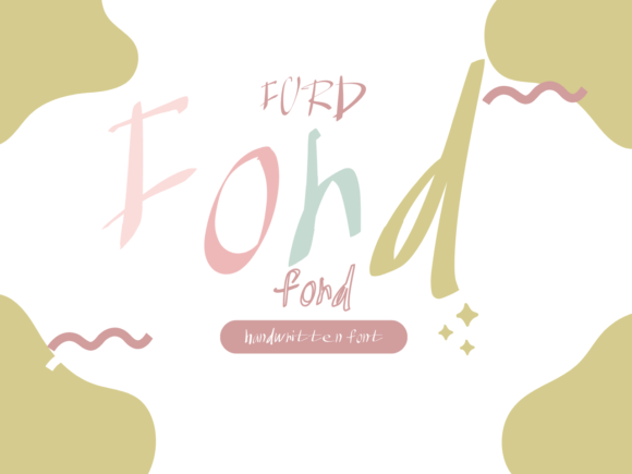 Ford Font: A Handwritten Typeface for Digital Marketing