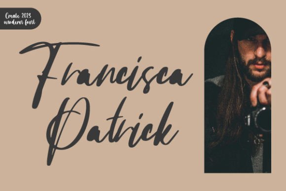 Francisca Patrick: A Bold Script Font