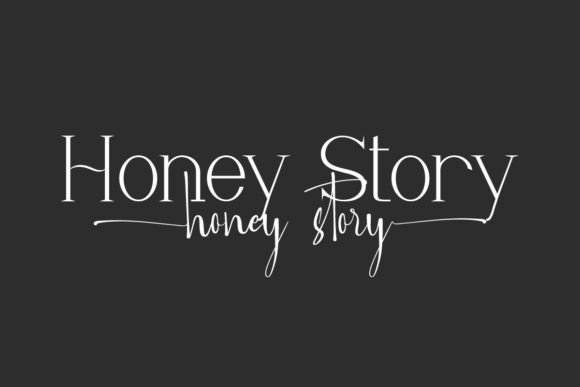 Honey Story Font: A Luxurious Typographic Choice