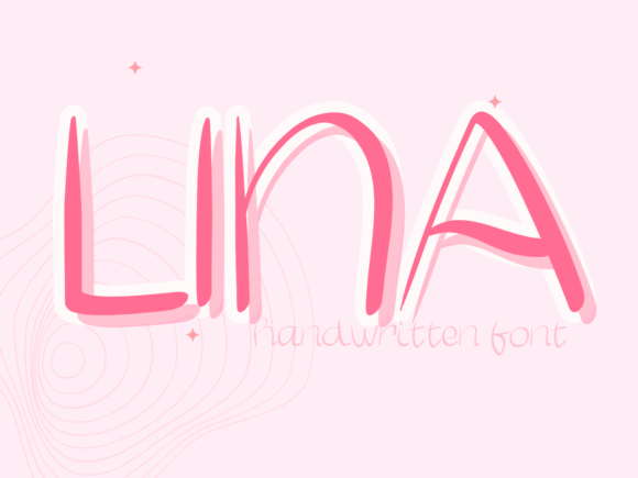 Lina: A Sweet Handwritten Font