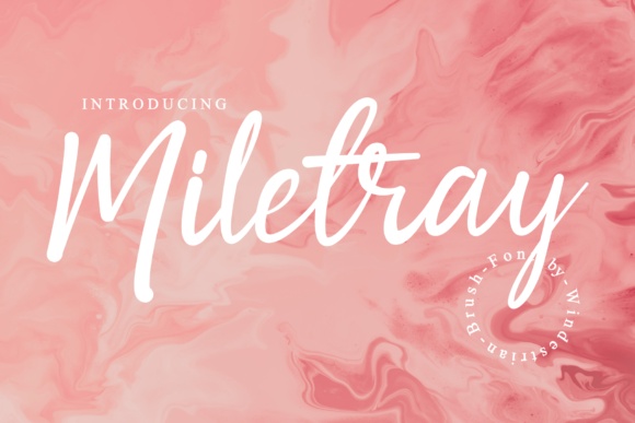 Miletray: Elegant Handwritten Font