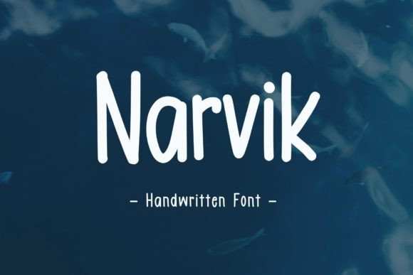 Narvik Font: Handwritten Elegance for Web Design