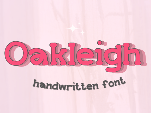 Oakleigh: A Script Font for Real-World Design
