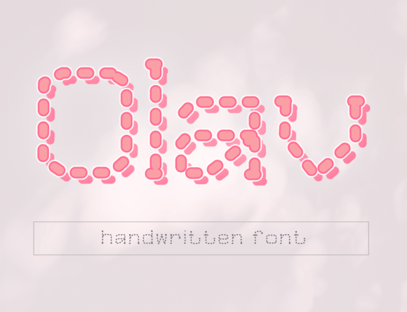 Olav: A Handwritten Font for Editorial Design