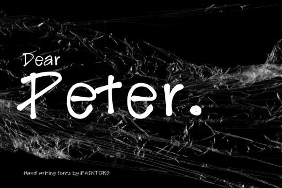 Peter: A Handmade Script Font