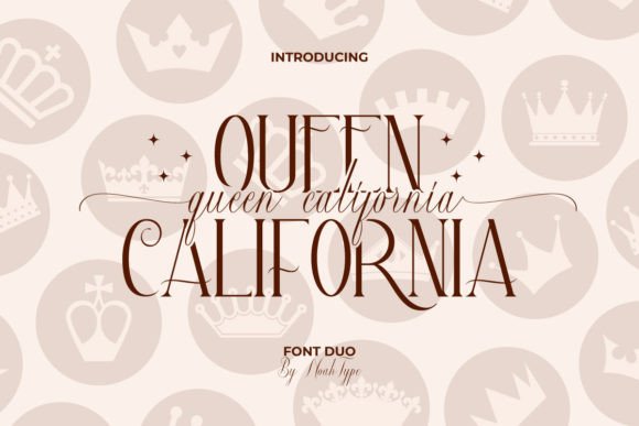 Queen California Font: Elegant Script for Digital Marketing