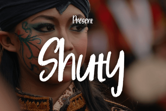 Shuty: A Handwritten Font for Web Design