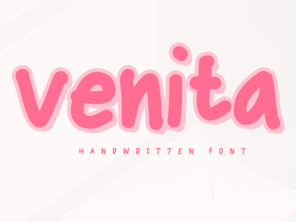 Venita: A Handwritten Font for Editorial Design