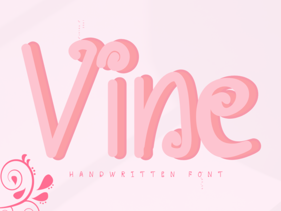 Vine: A Handwritten Font for Web Design